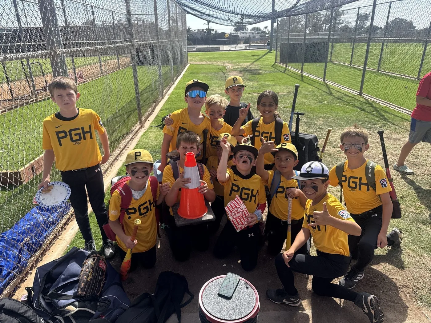 Pirates team moment