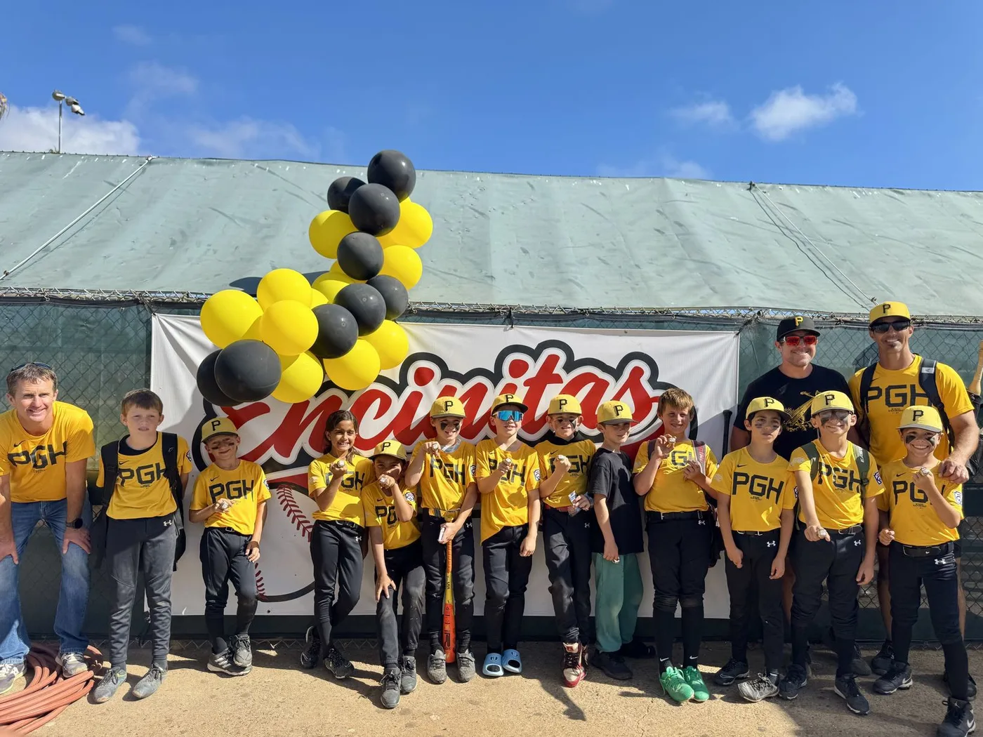 Pirates team celebration